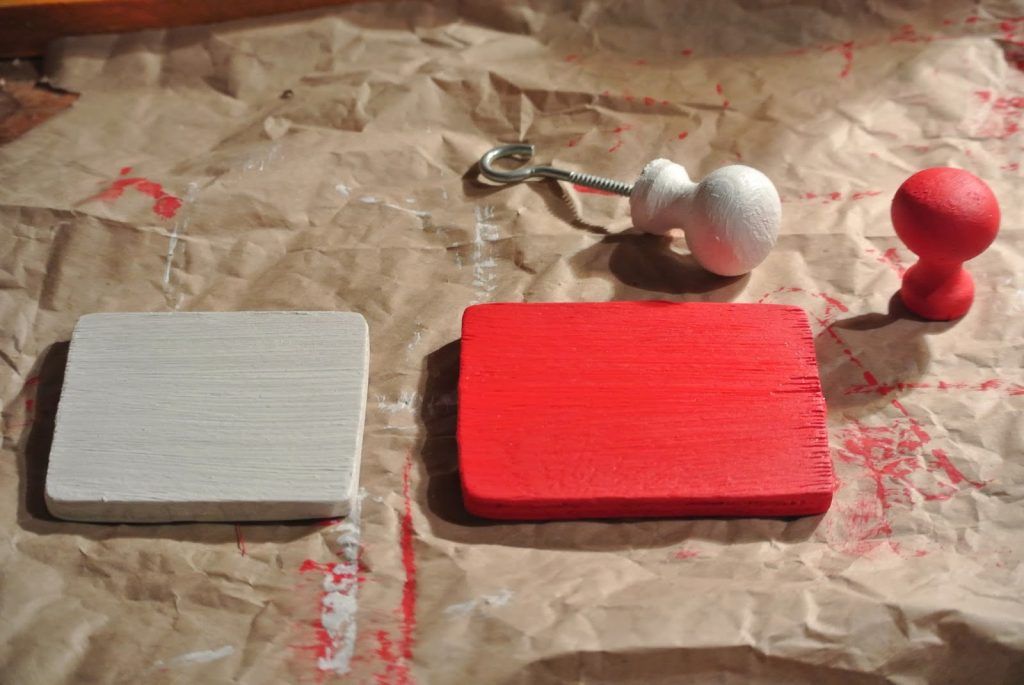 how to make the items for the baby activity board mystery doors