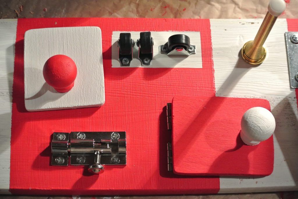 how to add the doors to the sensory board images ideas