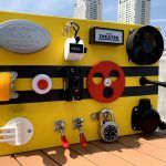 fidget board busy board for baby custom made