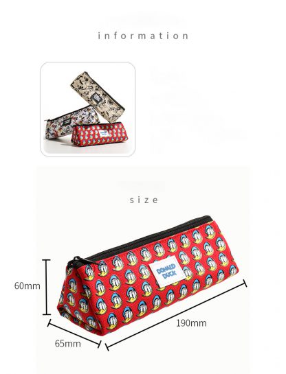Mickey Mouse Pencil case Measurement