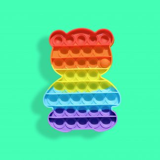 Rainbow Bear Pop It
